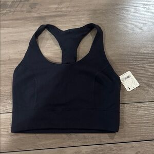 Free People Movement NWT Black Racerback Sports Bra